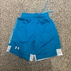 Boys YXS Under Armour Boys Loose Athletic Shorts  GORGEOUS COLOR!